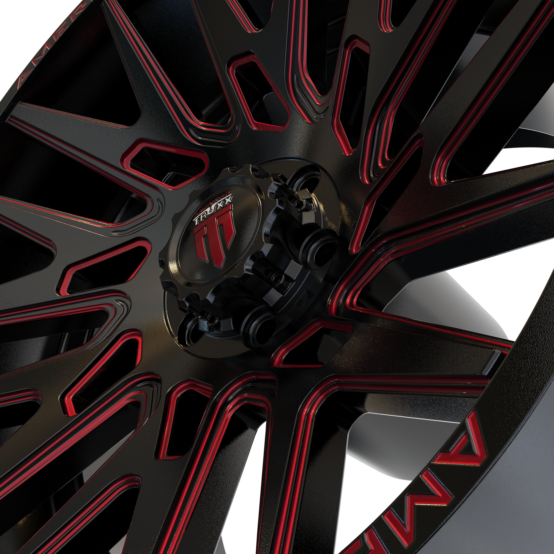 STL FILE AMERICAN TRUXX  EVOLUTION WHEEL 3D MODEL - ARTISTIT