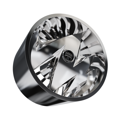 STL FILE DUB RAGGED WHEEL 3D MODEL - ARTISTIT