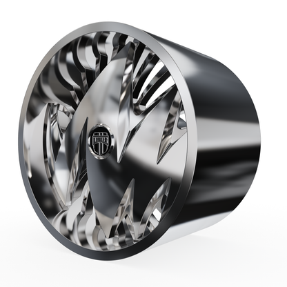 STL FILE DUB RAGGED WHEEL 3D MODEL - ARTISTIT