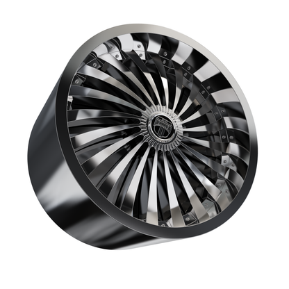 STL FILE DUB SWYRL WHEEL 3D MODEL - ARTISTIT