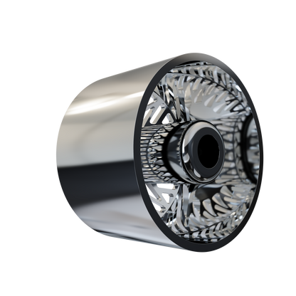 STL FILE JTX FRONT TRIAD DUALLY WHEEL 3D MODEL - ARTISTIT