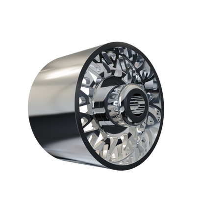 STL FILE JTX REAR TRIAD DUALLY WHEEL 3D MODEL - ARTISTIT