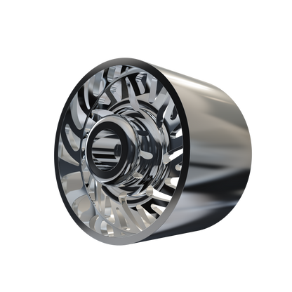 STL FILE JTX REAR CAPITAL DUALLY WHEEL 3D MODEL - ARTISTIT