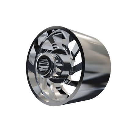 STL FILE JTX REAR KEEN DUALLY WHEEL 3D MODEL - ARTISTIT