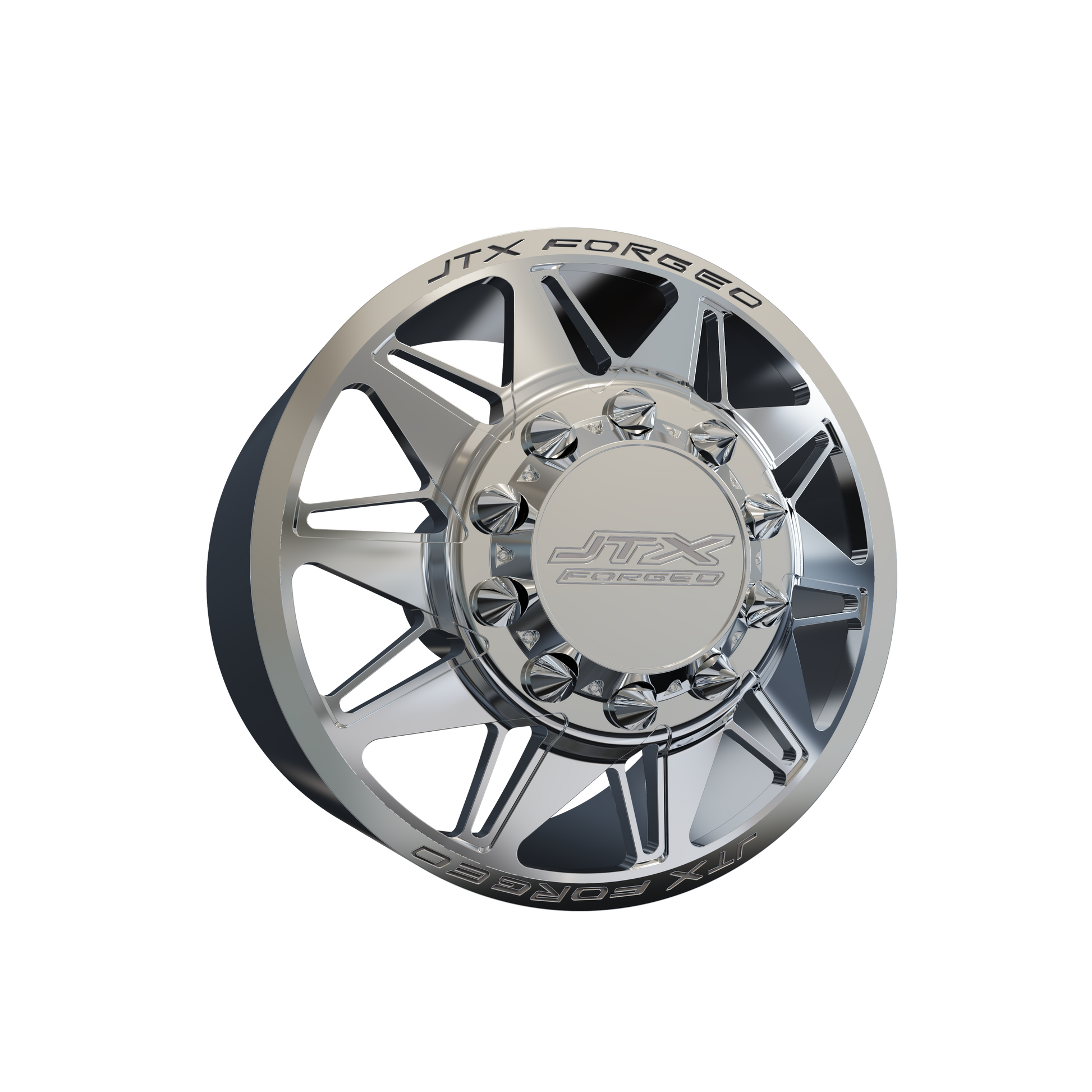 STL FILE JTX FRONT MELEE DUALLY WHEEL 3D MODEL - ARTISTIT