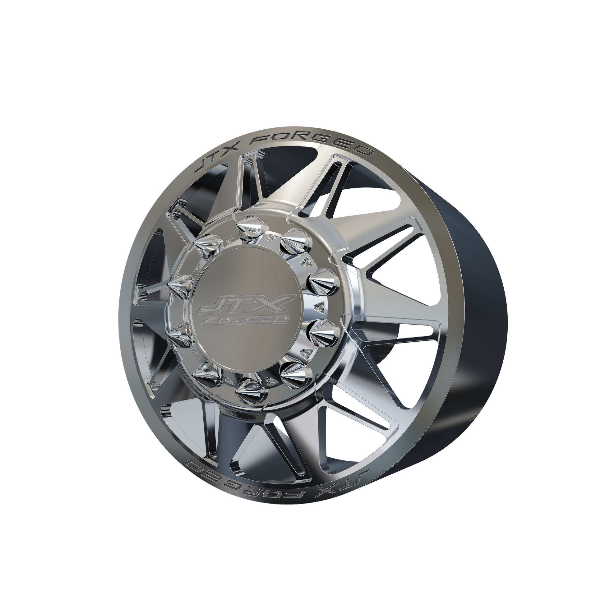 STL FILE JTX FRONT MELEE DUALLY WHEEL 3D MODEL - ARTISTIT