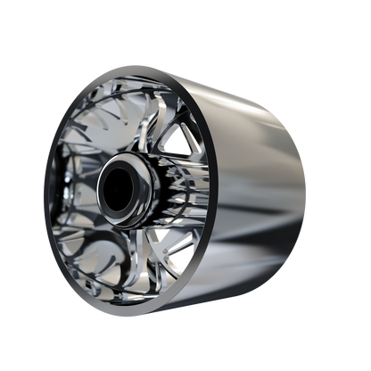STL FILE JTX FRONT MELEE DUALLY WHEEL 3D MODEL - ARTISTIT