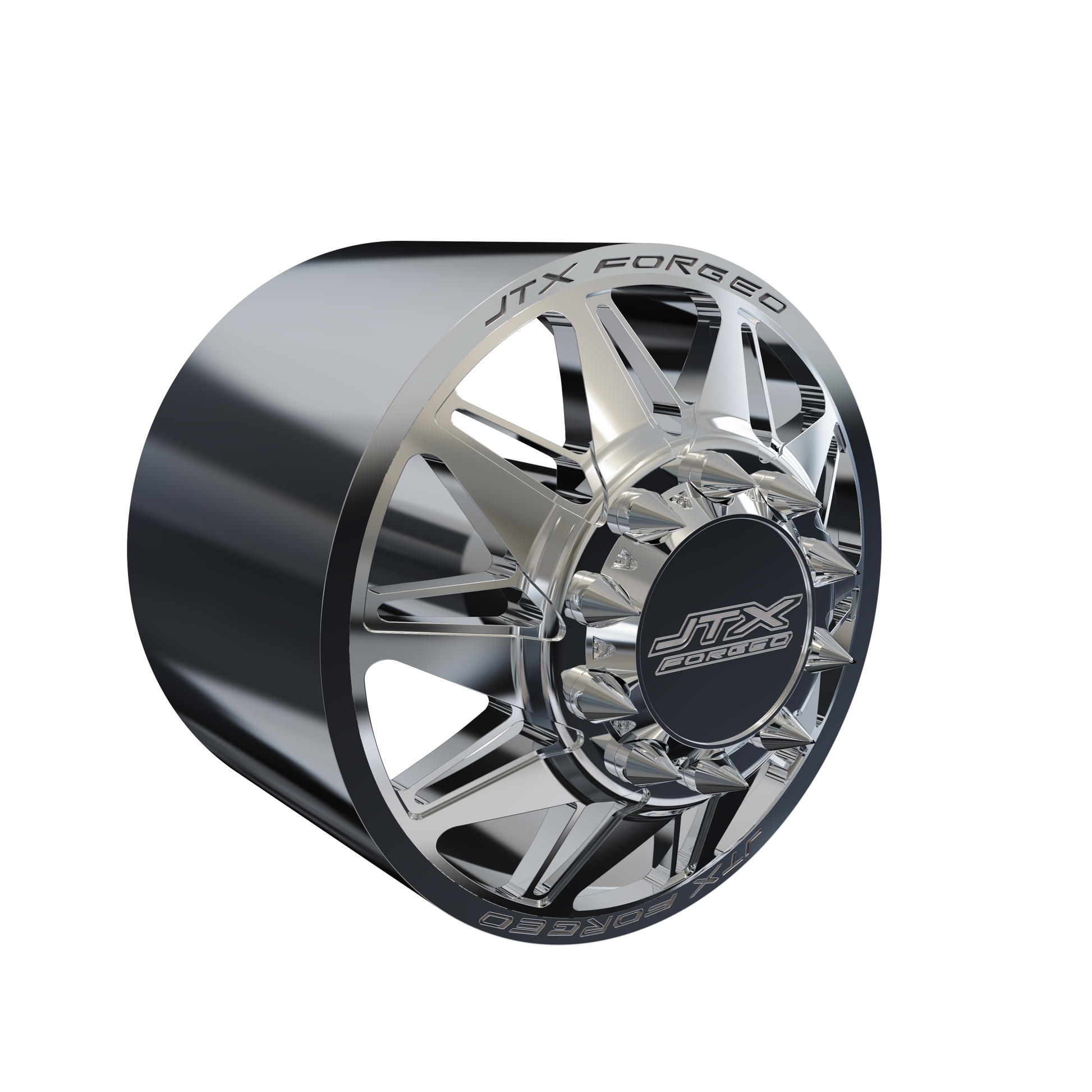 STL FILE JTX FRONT MELEE DUALLY WHEEL 3D MODEL - ARTISTIT