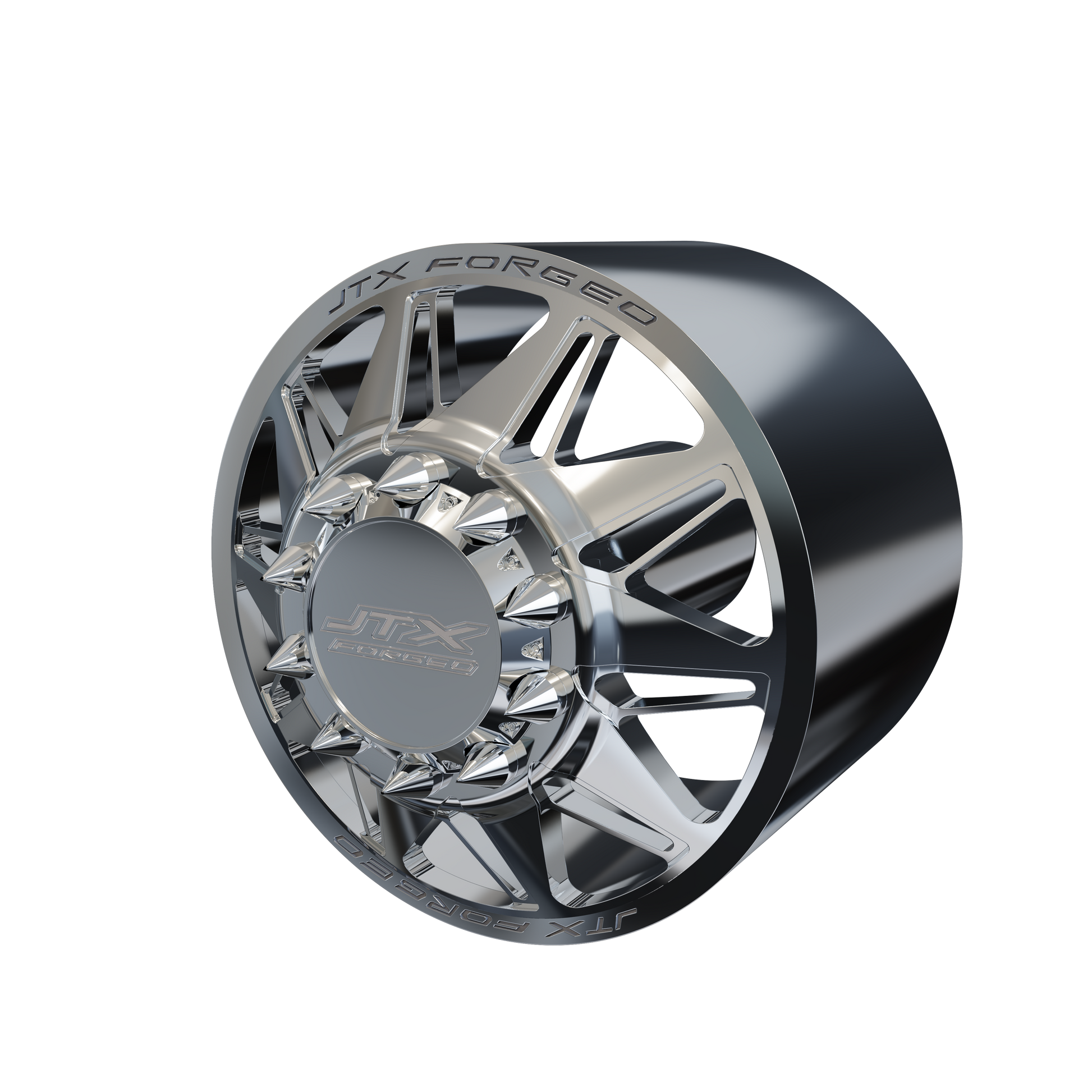 STL FILE JTX FRONT MELEE DUALLY WHEEL 3D MODEL - ARTISTIT