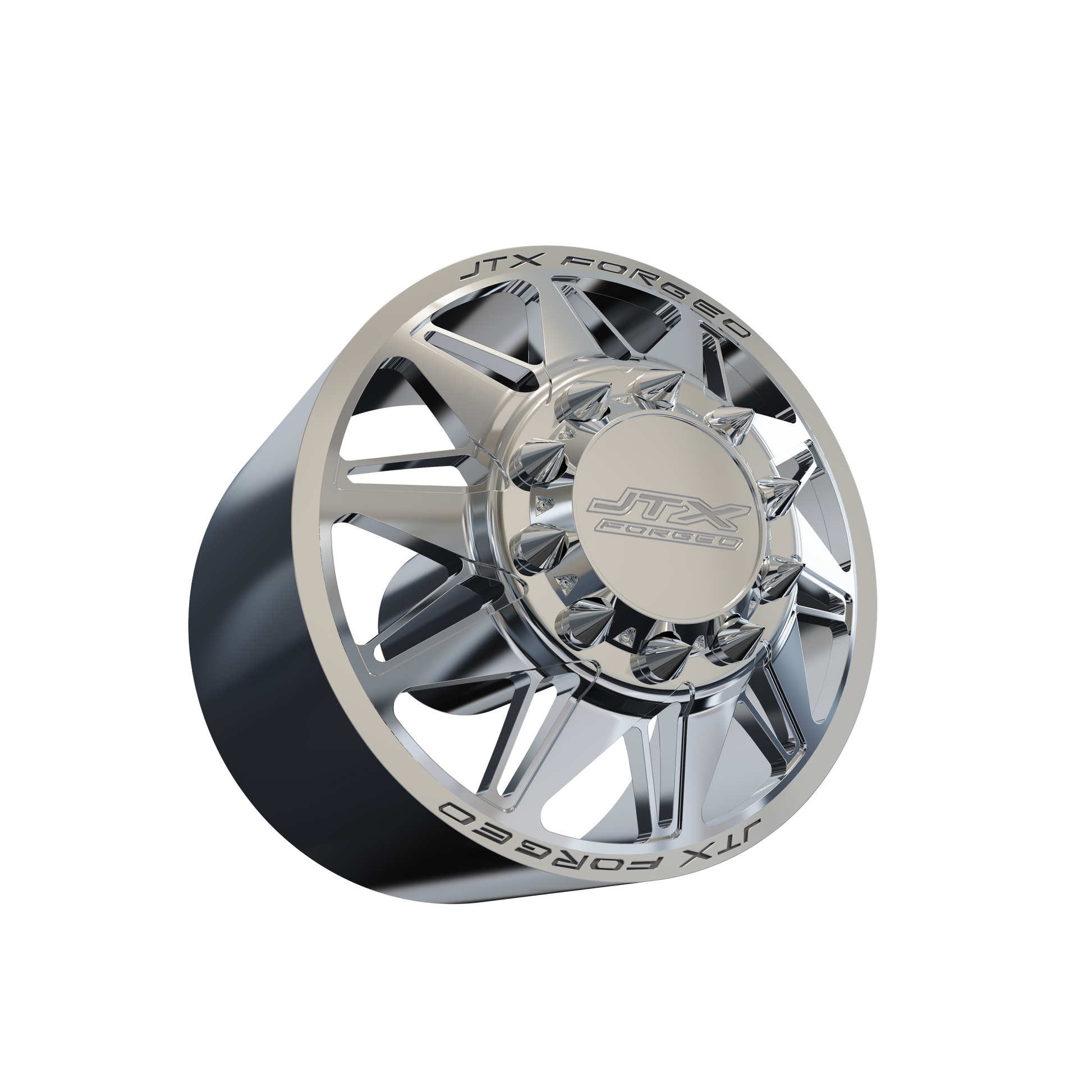 STL FILE JTX FRONT MELEE DUALLY WHEEL 3D MODEL - ARTISTIT