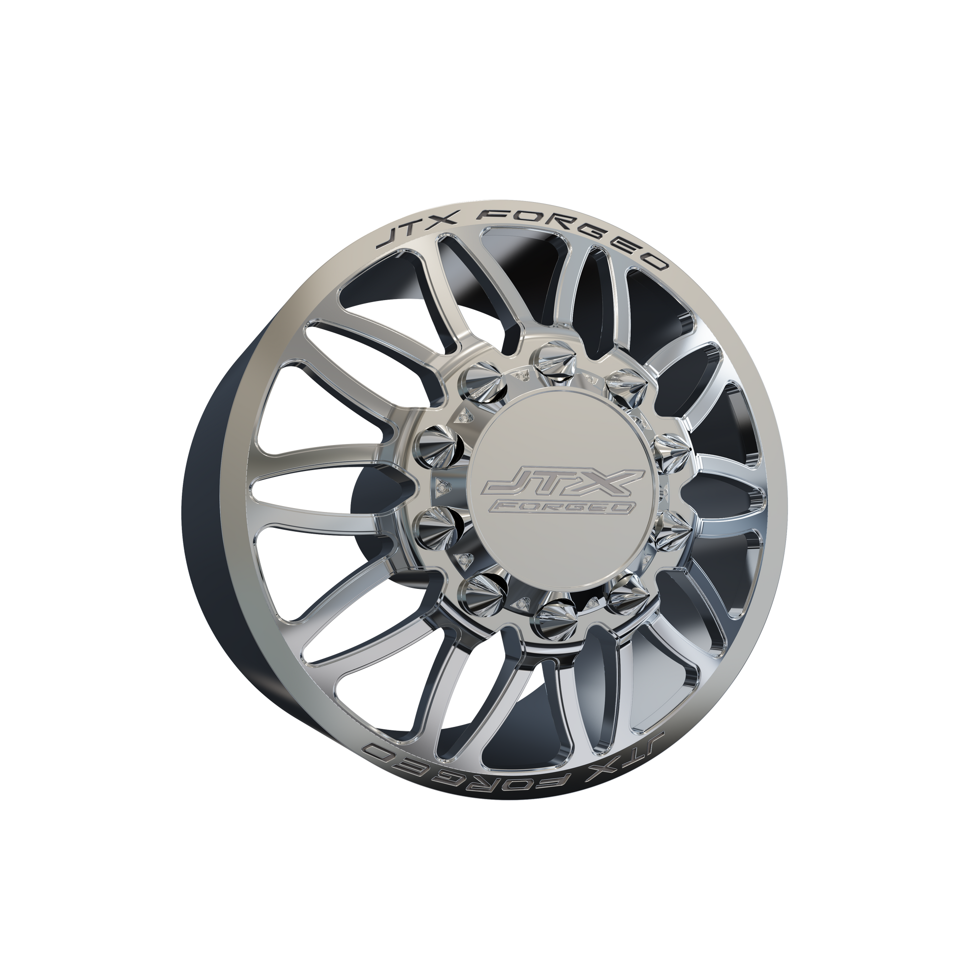 STL FILE JTX FRONT MONARCH DUALLY WHEEL 3D MODEL - ARTISTIT