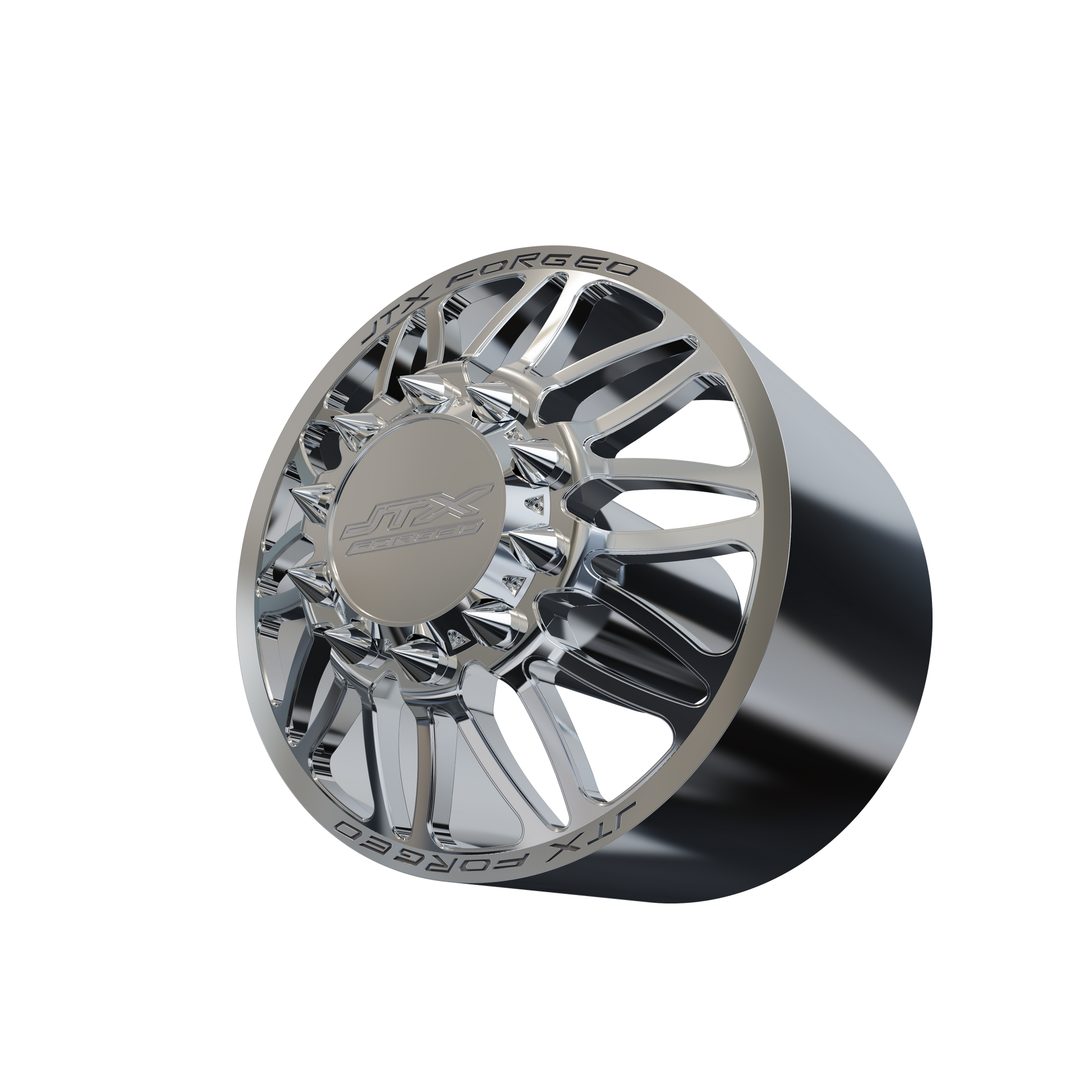 STL FILE JTX FRONT MONARCH DUALLY WHEEL 3D MODEL - ARTISTIT