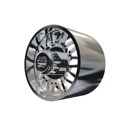STL FILE JTX REAR MONARCH DUALLY WHEEL 3D MODEL - ARTISTIT