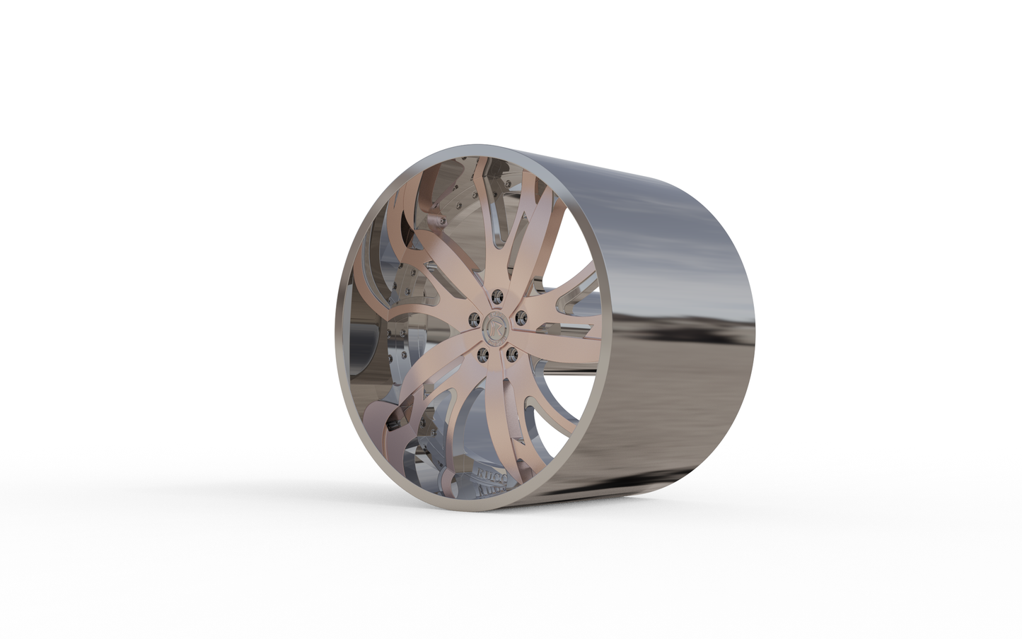 STL FILE RUCCI FORGED shank WHEEL 3D MODEL - ARTISTIT