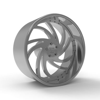 STL FILE CORLEONE INVERNO WHEEL 3D MODEL - ARTISTIT