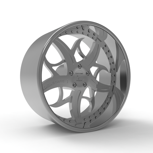 STL FILE CORLEONE ROSATTO WHEEL 3D MODEL - ARTISTIT