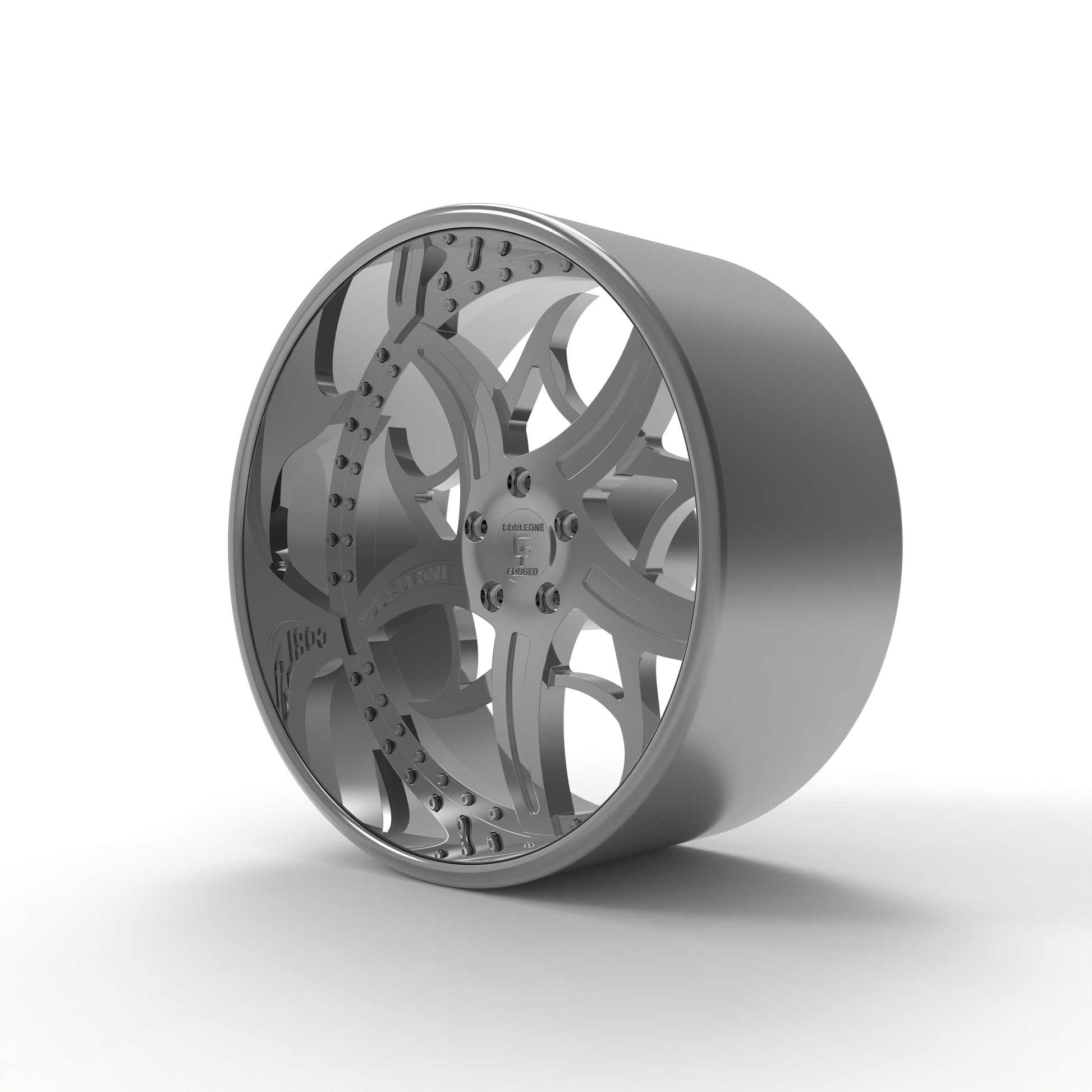 STL FILE CORLEONE ROSATTO WHEEL 3D MODEL - ARTISTIT