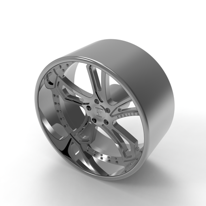 STL FILE CORLEONE ACCARDI WHEEL 3D MODEL - ARTISTIT