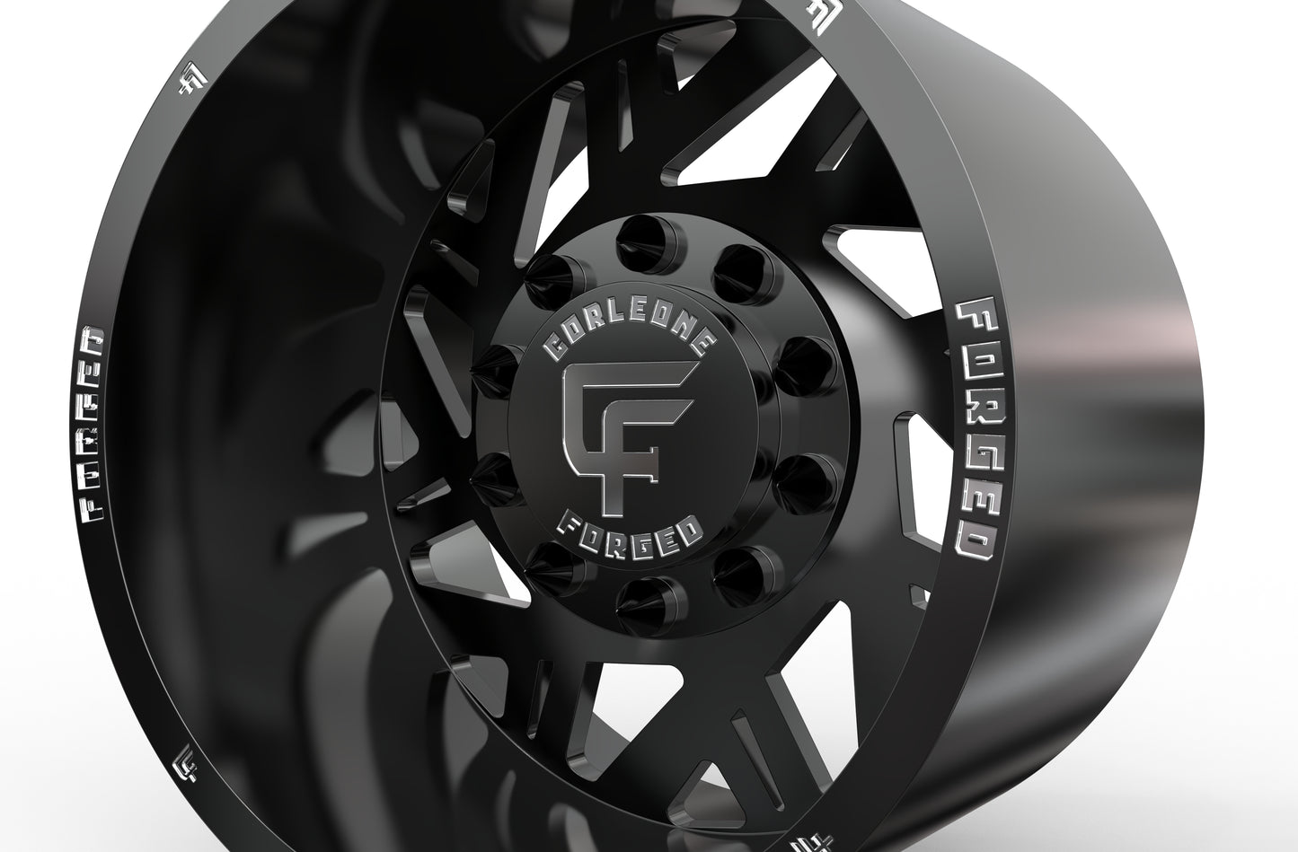 STL FILE Corleone FORGED Rear MONARCA DF dually WHEEL 3D MODEL - ARTISTIT