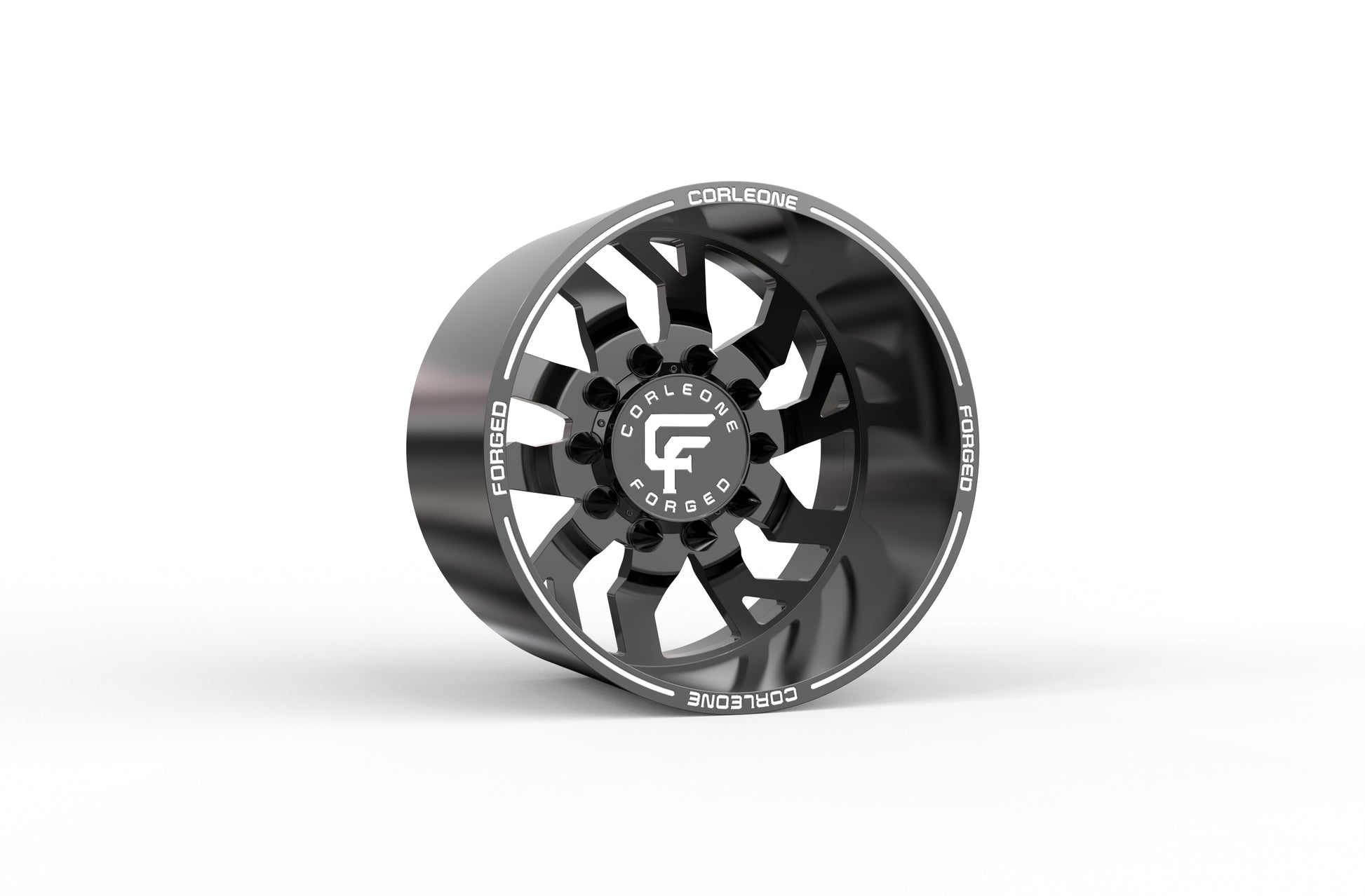 STL FILE Corleone FORGED Rear barzini dually WHEEL 3D MODEL - ARTISTIT