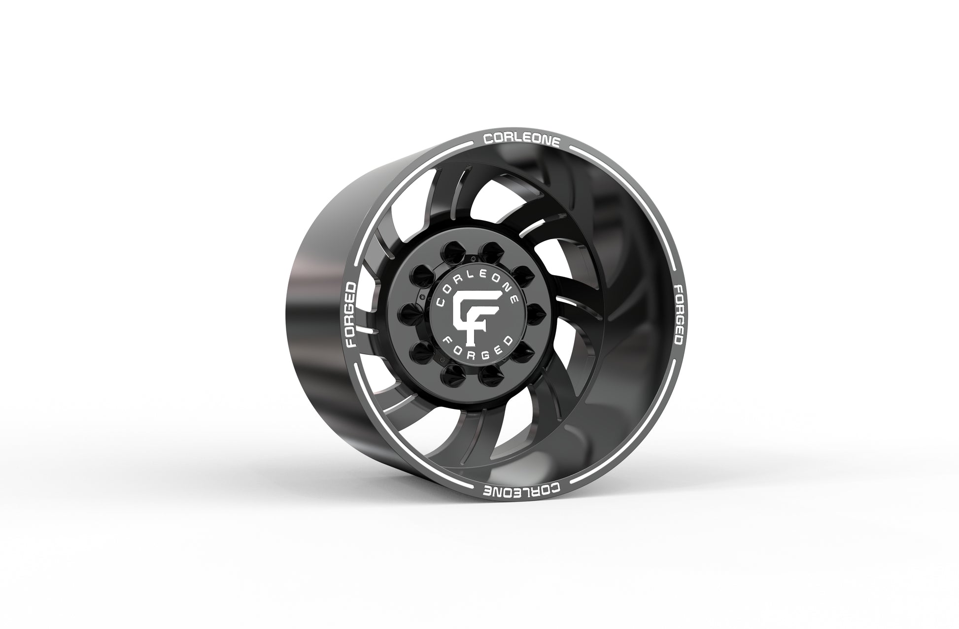 STL FILE Corleone FORGED Rear capone dually WHEEL 3D MODEL - ARTISTIT