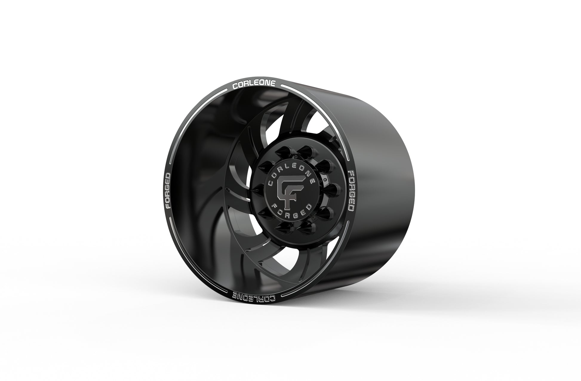 STL FILE Corleone FORGED Rear capone dually WHEEL 3D MODEL - ARTISTIT