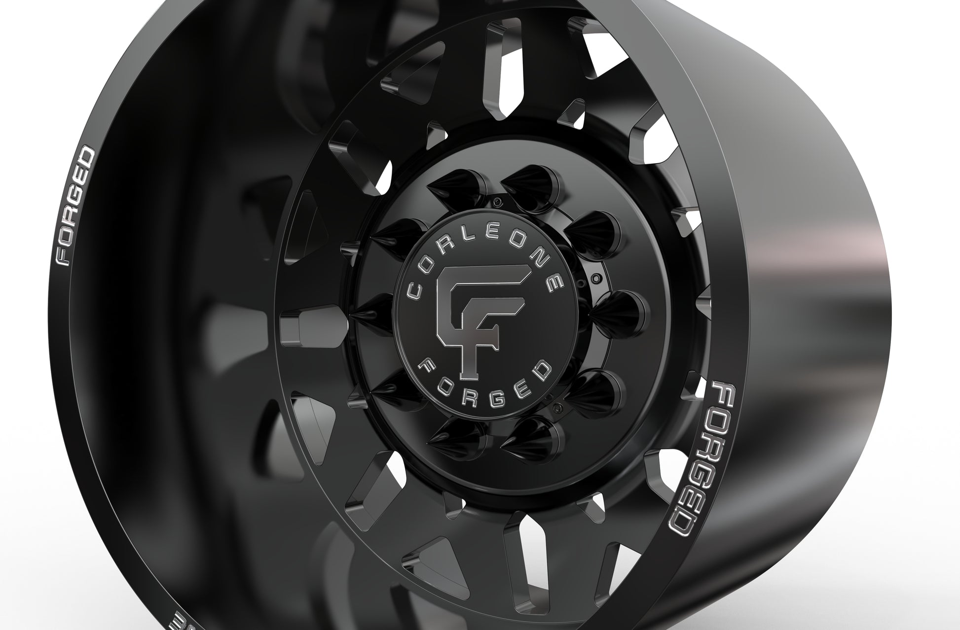 STL FILE Corleone FORGED Rear conte dually WHEEL 3D MODEL - ARTISTIT