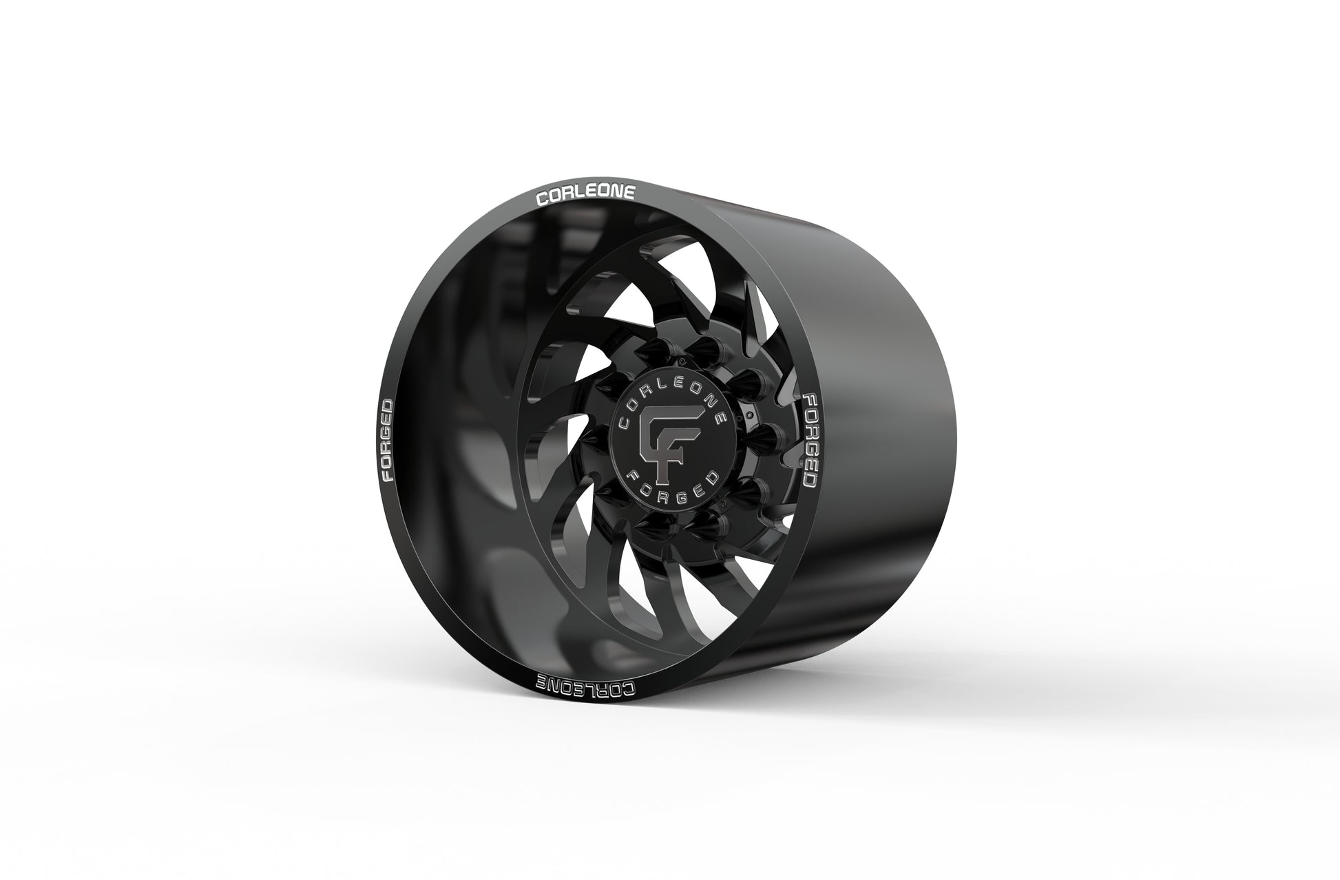 STL FILE Corleone FORGED Rear delitto dually WHEEL 3D MODEL - ARTISTIT