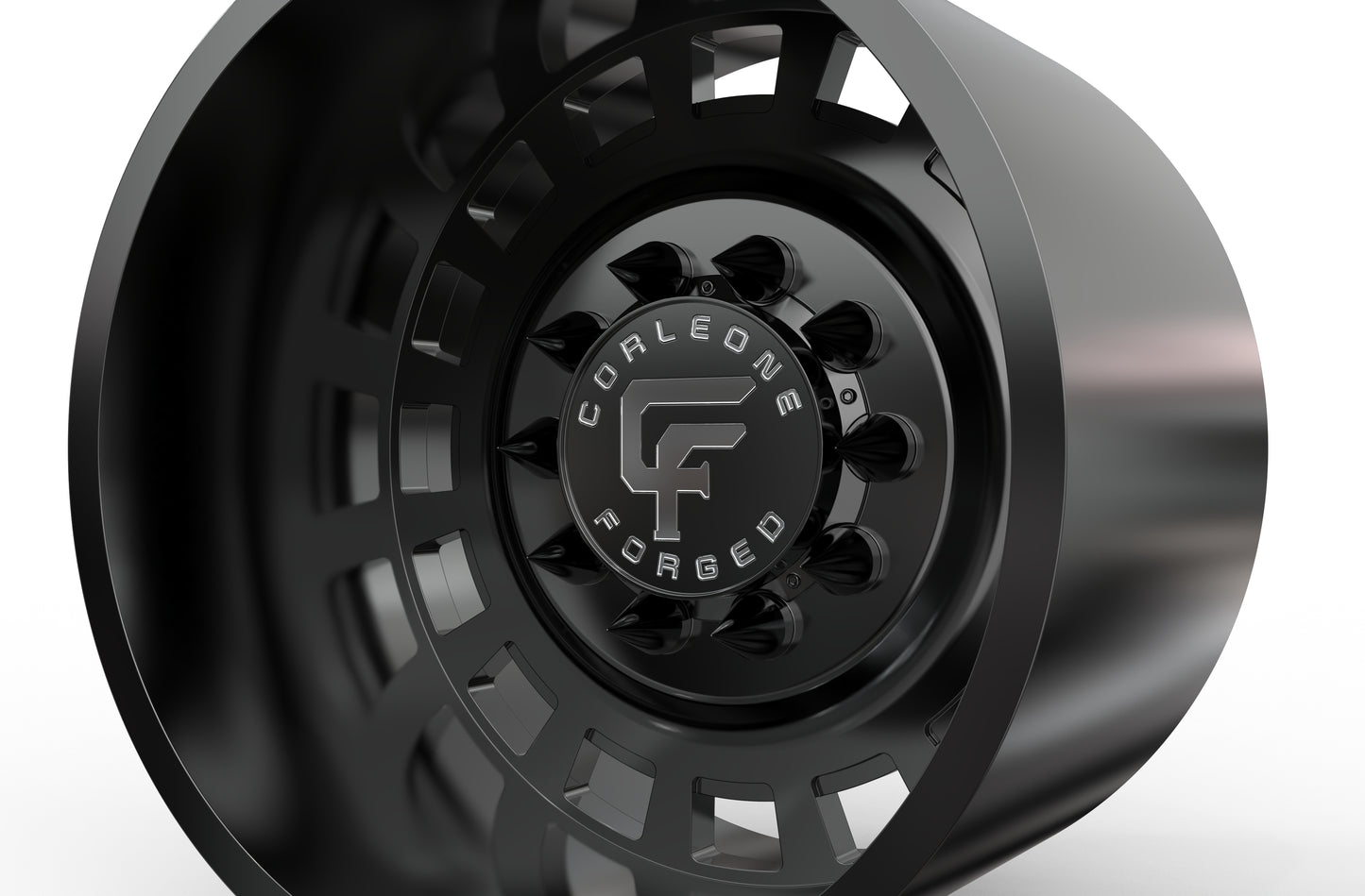 STL FILE Corleone FORGED Rear demeo dually WHEEL 3D MODEL - ARTISTIT