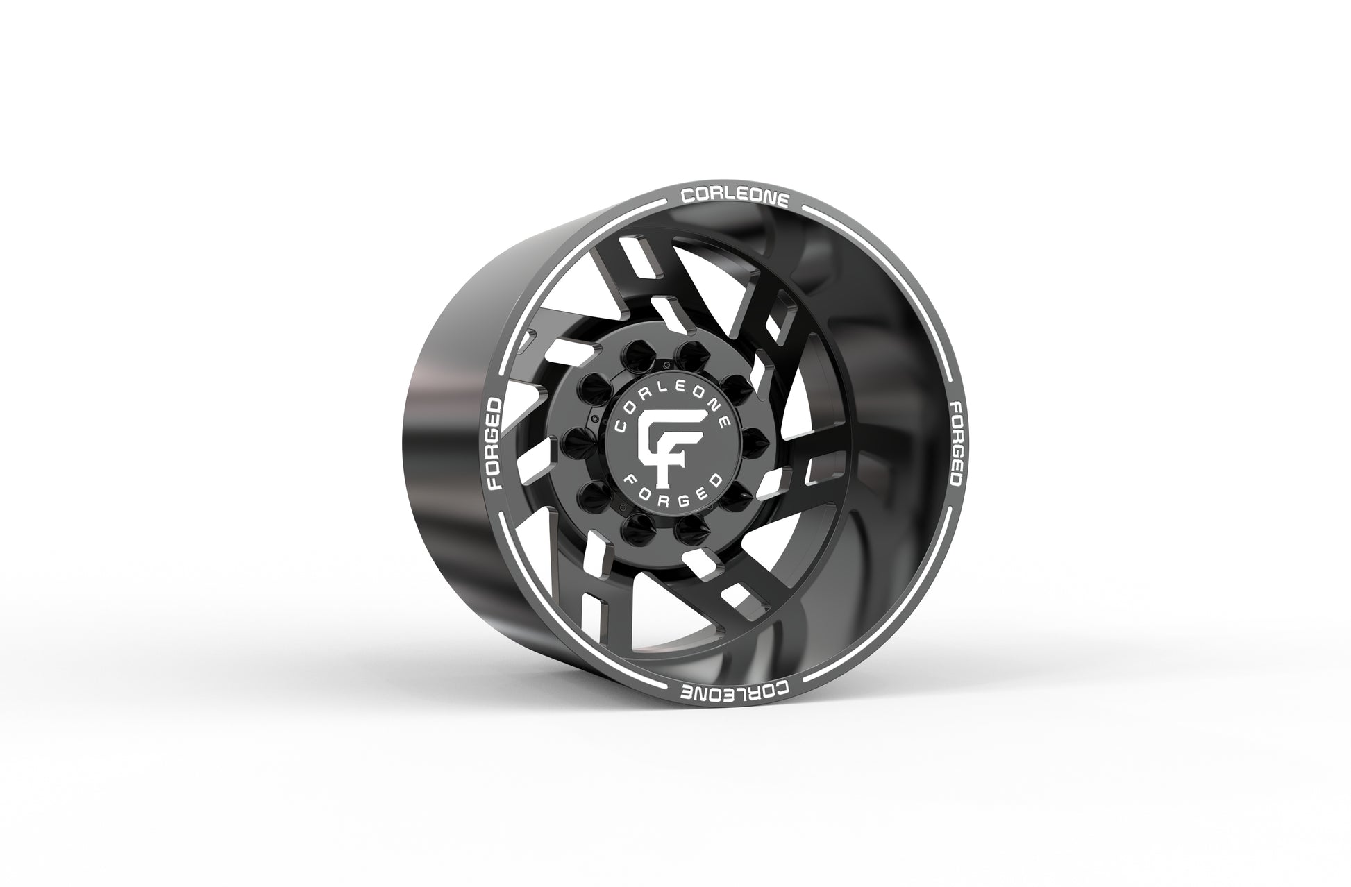 STL FILE Corleone FORGED Rear doppio dually WHEEL 3D MODEL - ARTISTIT