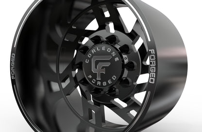 STL FILE Corleone FORGED Rear doppio dually WHEEL 3D MODEL - ARTISTIT