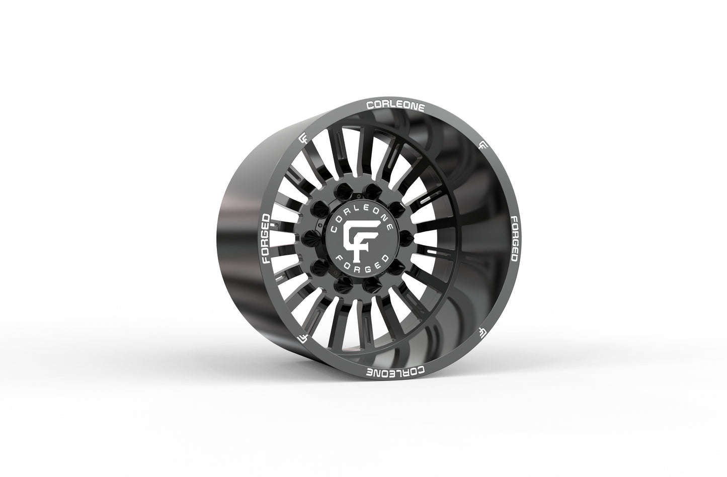 STL FILE Corleone FORGED Rear dritto dually WHEEL 3D MODEL - ARTISTIT