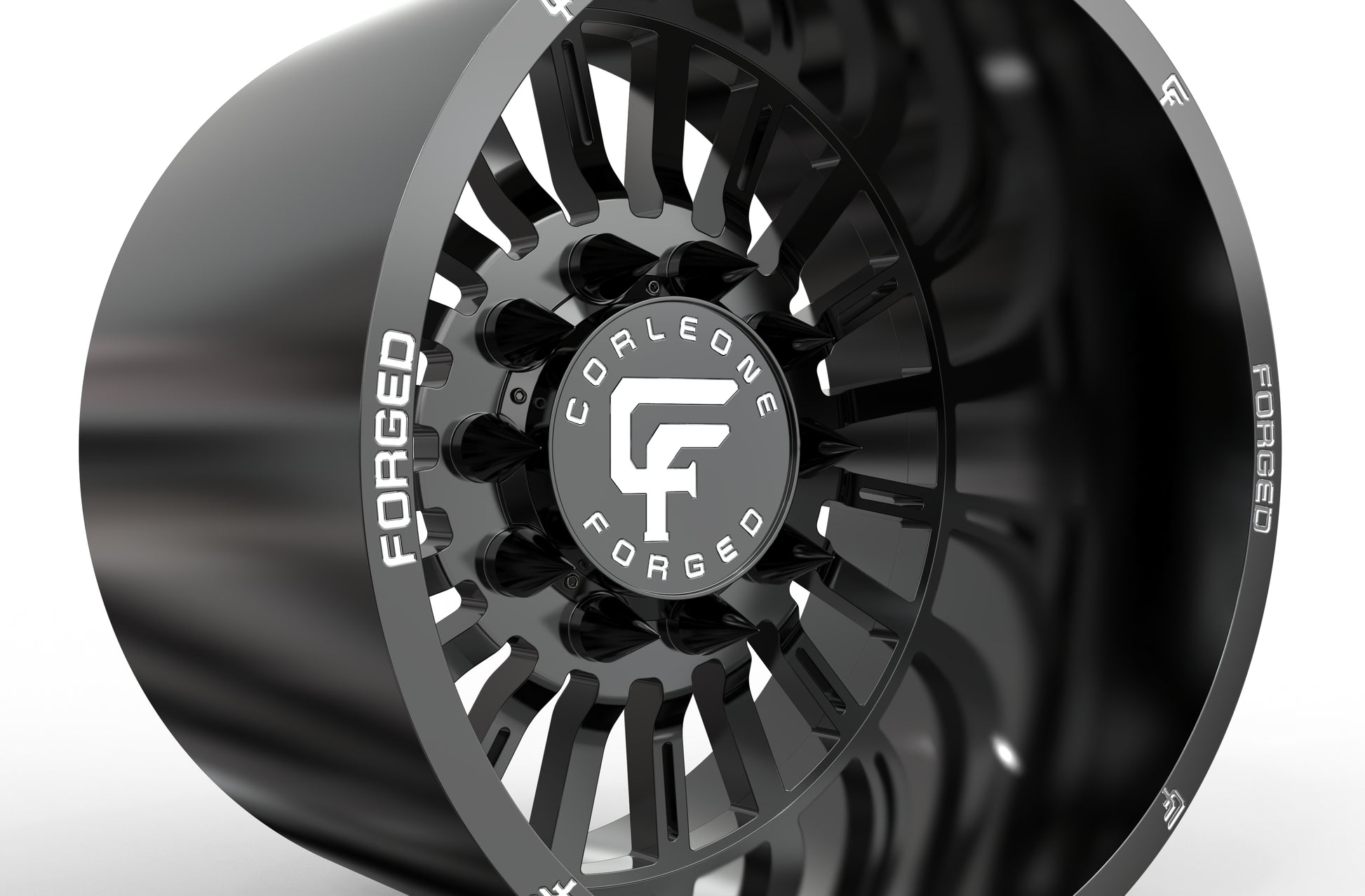 STL FILE Corleone FORGED Rear dritto dually WHEEL 3D MODEL - ARTISTIT