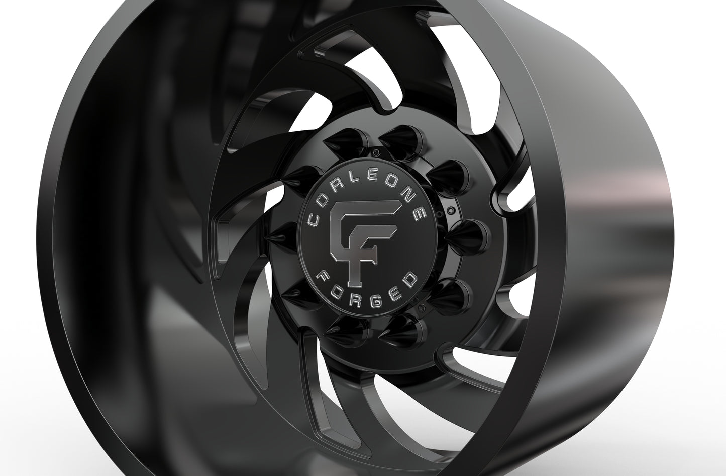 STL FILE Corleone FORGED Rear inverno dually WHEEL 3D MODEL - ARTISTIT