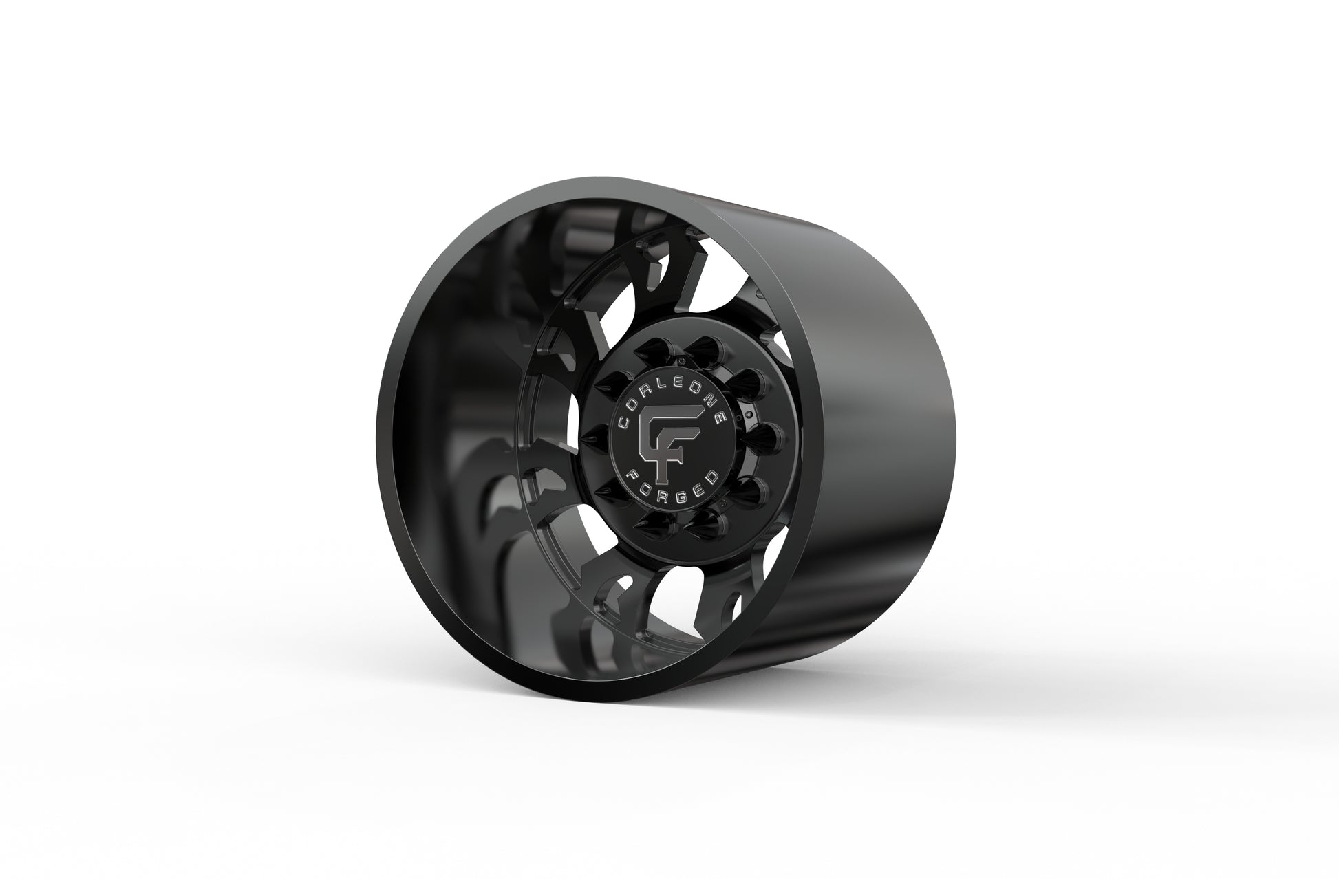 STL FILE Corleone FORGED Rear lucchese dually WHEEL 3D MODEL - ARTISTIT