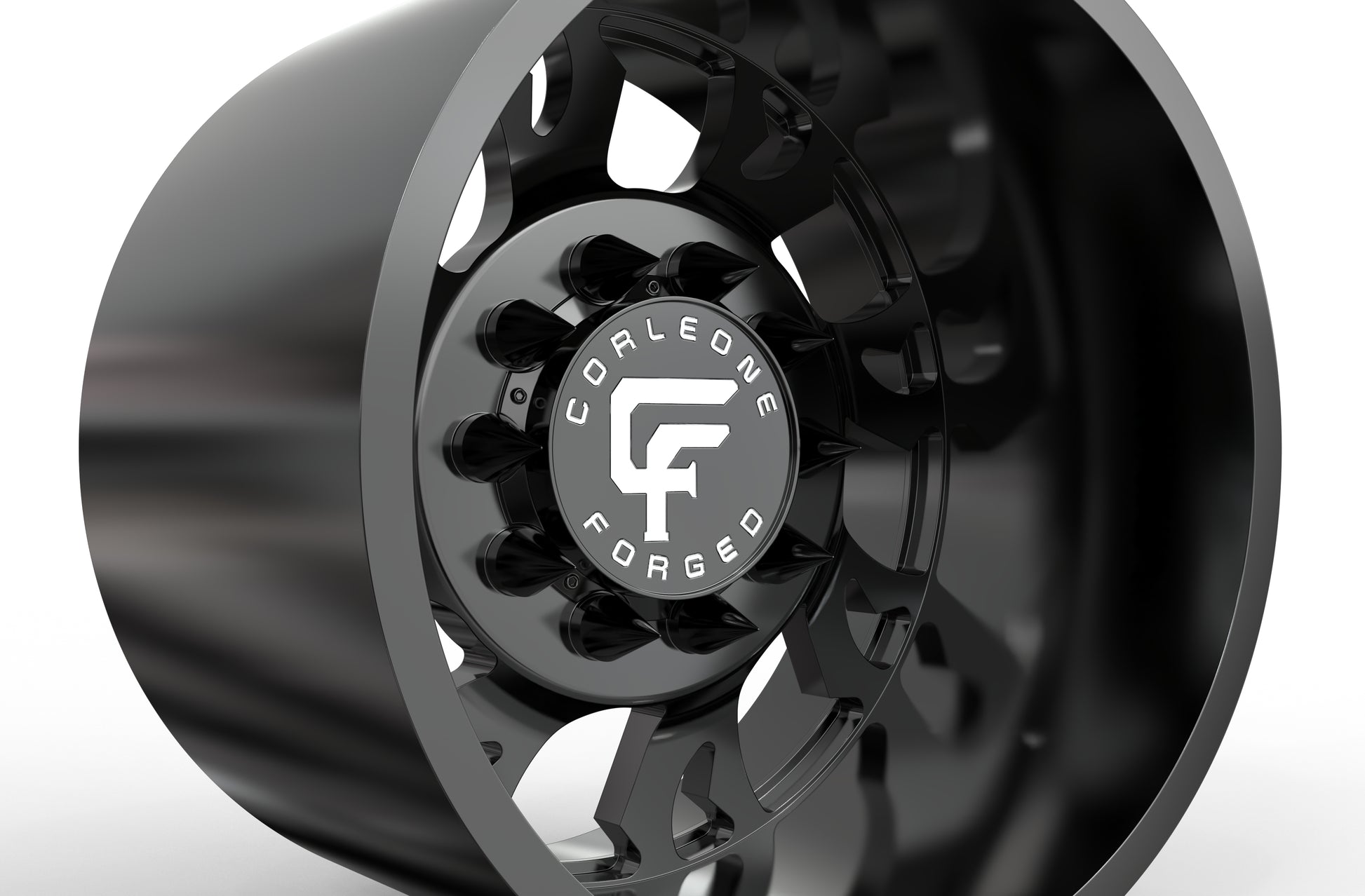 STL FILE Corleone FORGED Rear lucchese dually WHEEL 3D MODEL - ARTISTIT