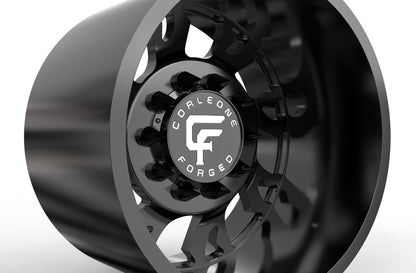 STL FILE Corleone FORGED Rear lucchese dually WHEEL 3D MODEL - ARTISTIT