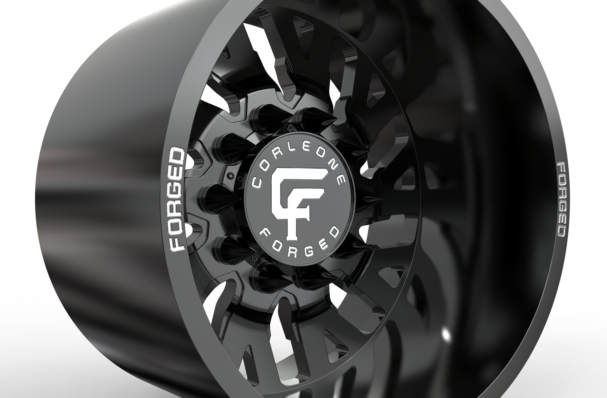 STL FILE Corleone FORGED Rear omerta dually WHEEL 3D MODEL - ARTISTIT