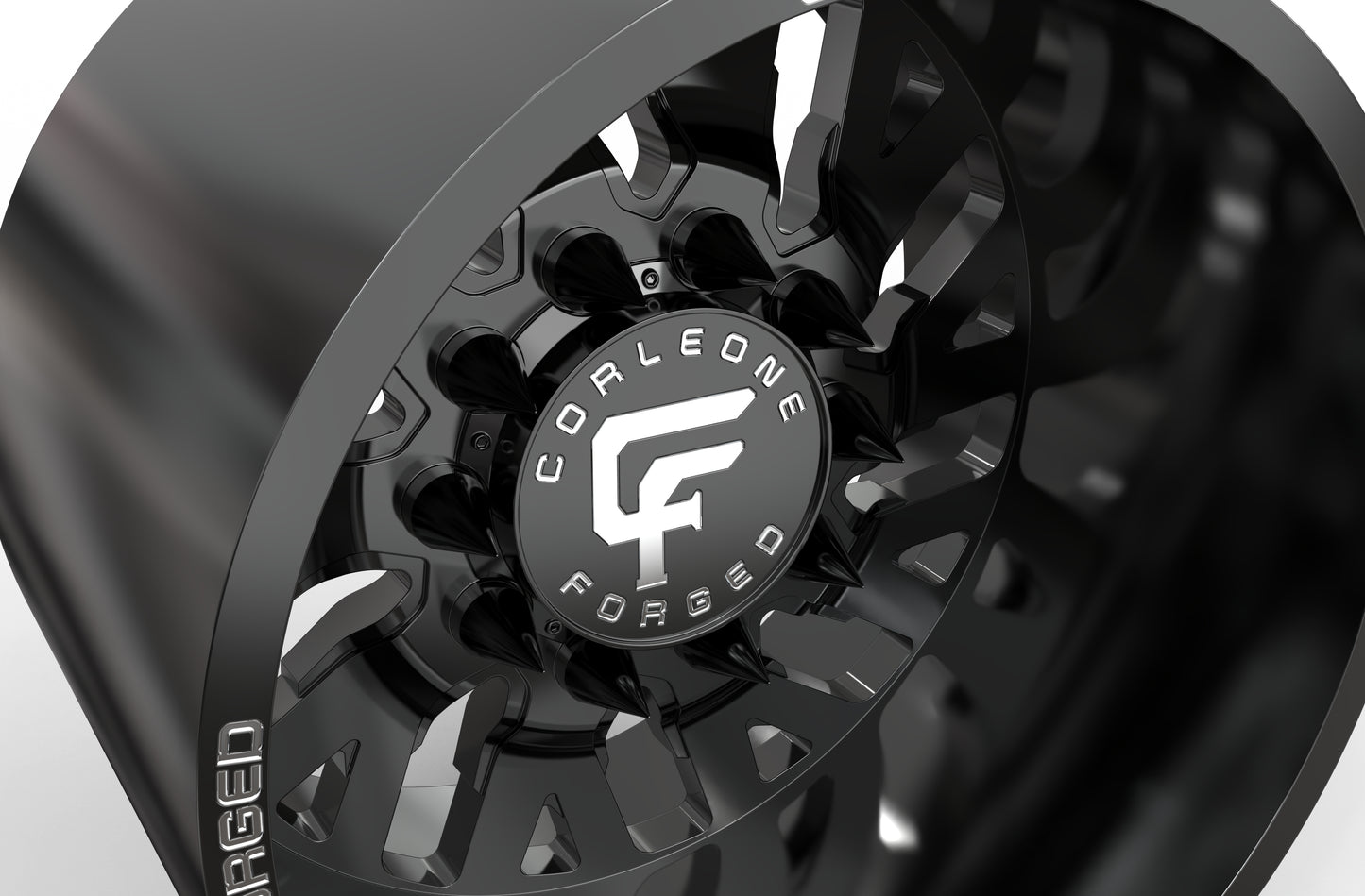 STL FILE Corleone FORGED Rear omerta dually WHEEL 3D MODEL - ARTISTIT