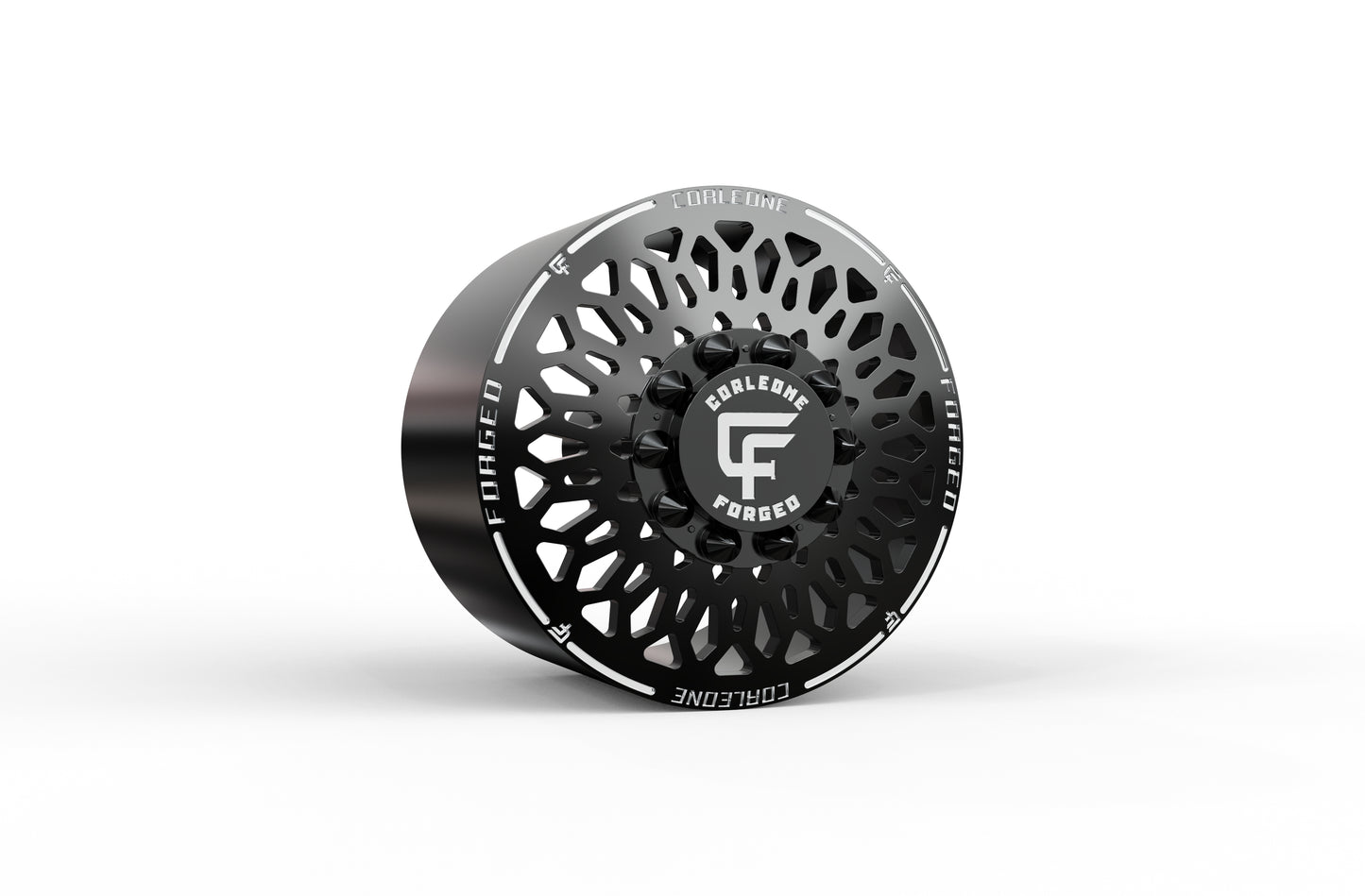 STL FILE Corleone FORGED front BUFFALINO DF dually WHEEL 3D MODEL - ARTISTIT