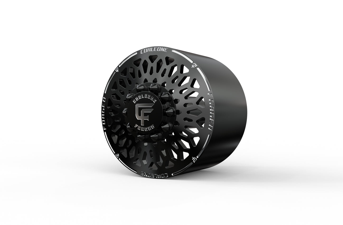 STL FILE Corleone FORGED front BUFFALINO DF dually WHEEL 3D MODEL - ARTISTIT