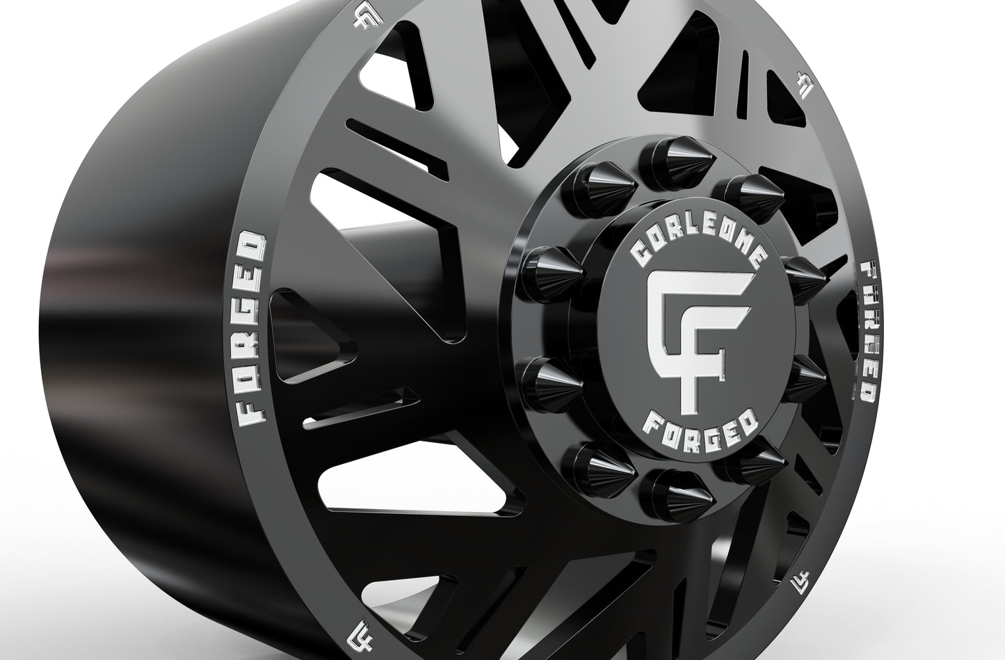 STL FILE Corleone FORGED front MONARCA DF dually WHEEL 3D MODEL - ARTISTIT