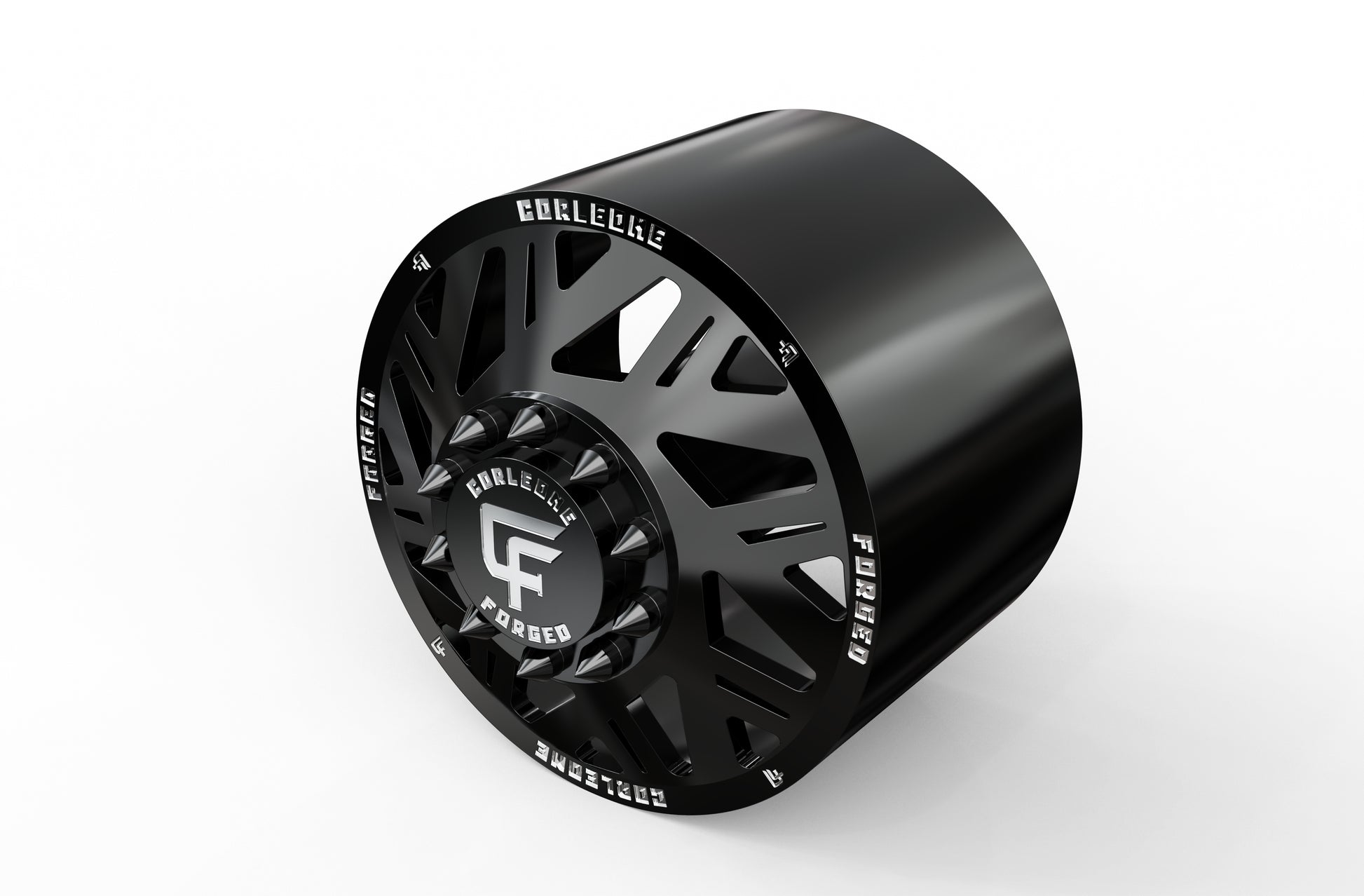 STL FILE Corleone FORGED front MONARCA DF dually WHEEL 3D MODEL - ARTISTIT