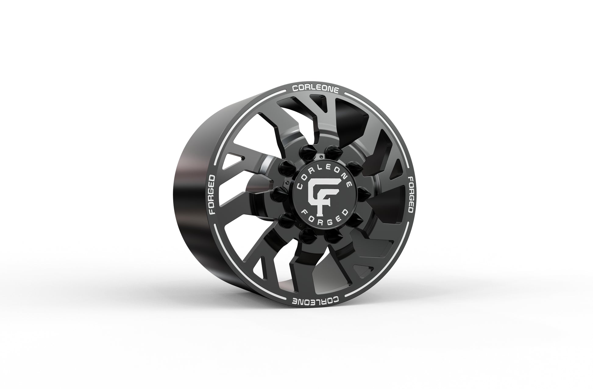 STL FILE Corleone FORGED front barzini dually WHEEL 3D MODEL - ARTISTIT