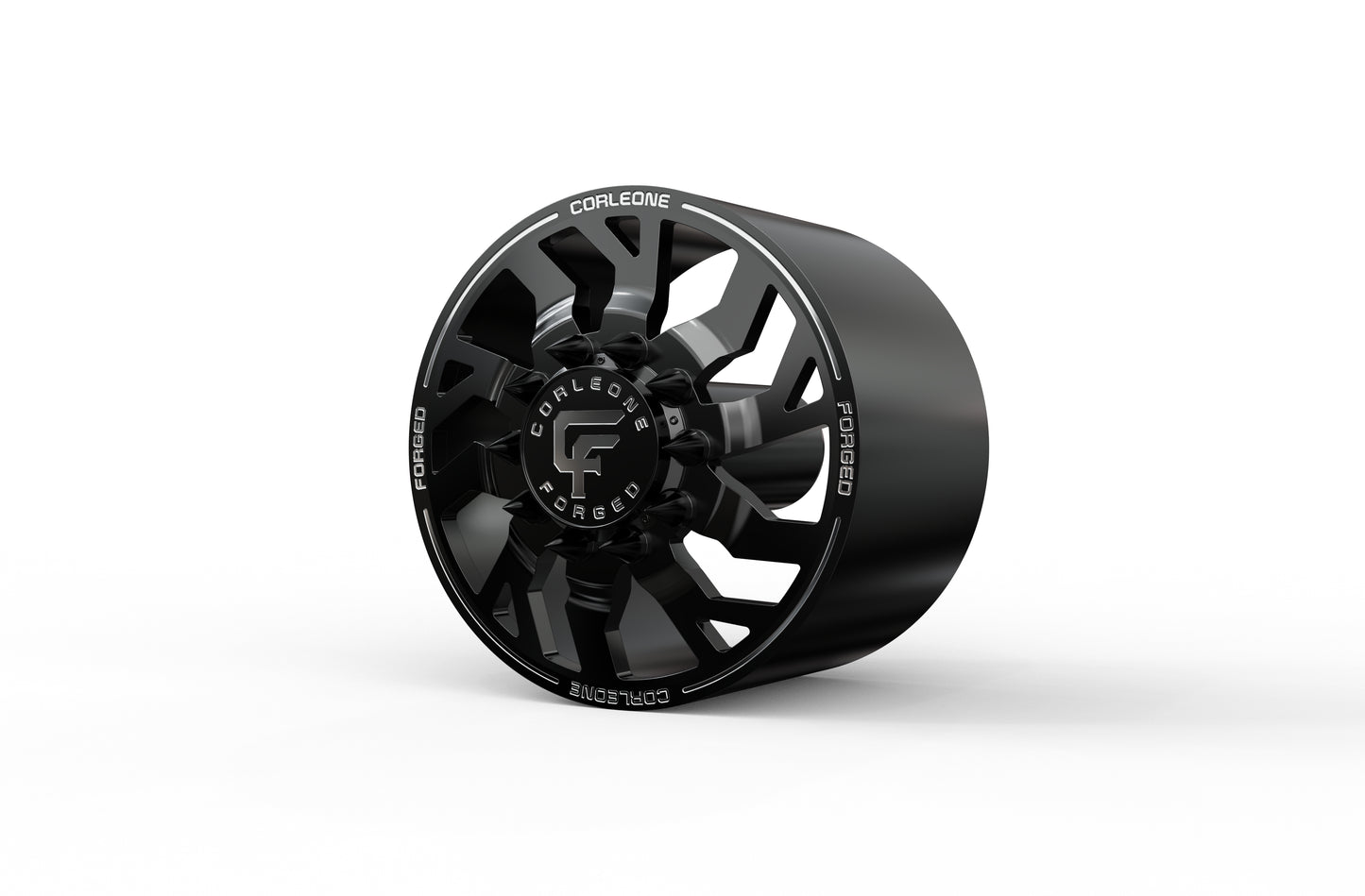 STL FILE Corleone FORGED front barzini dually WHEEL 3D MODEL - ARTISTIT