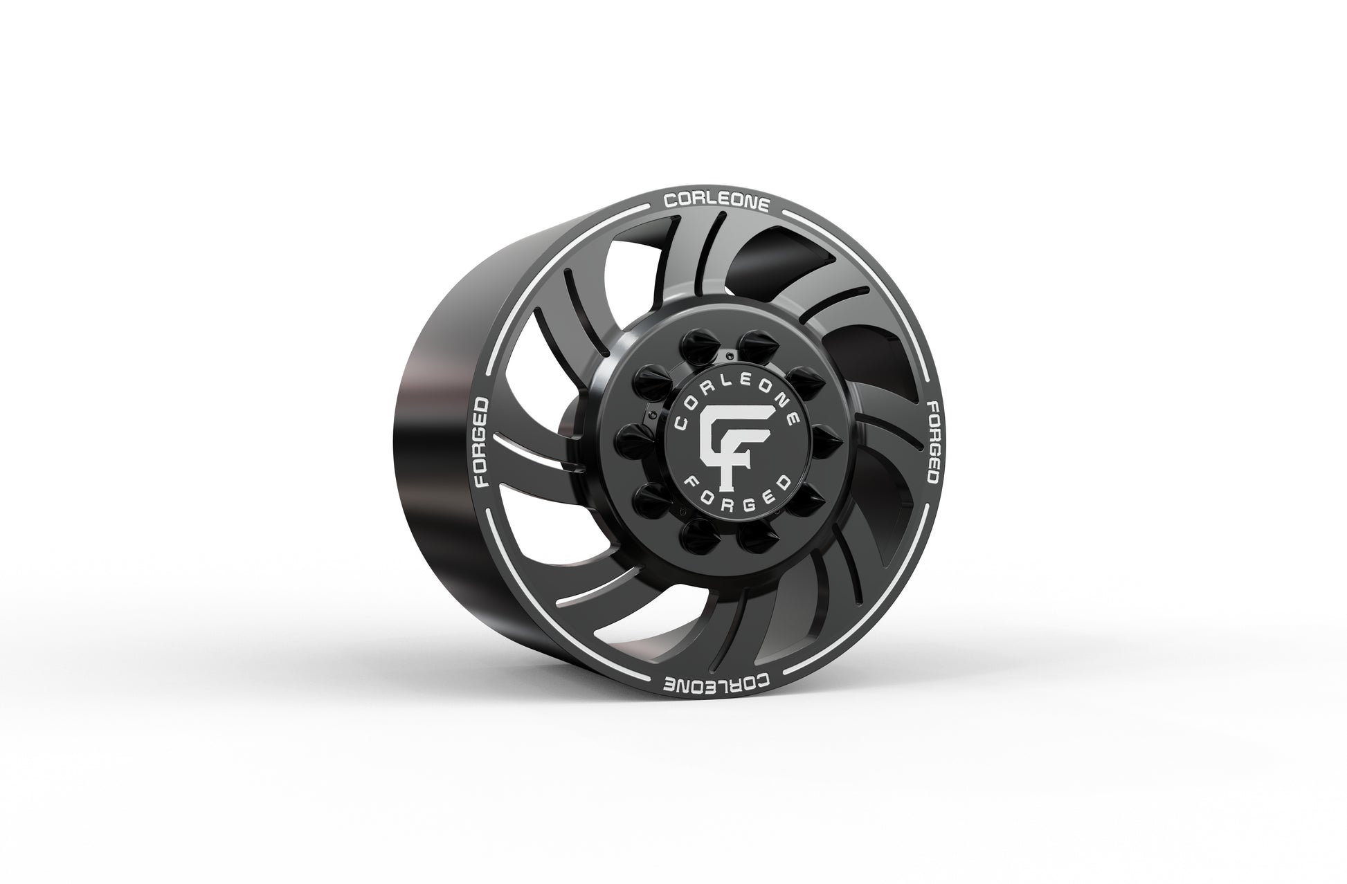 STL FILE Corleone FORGED front capone dually WHEEL 3D MODEL - ARTISTIT