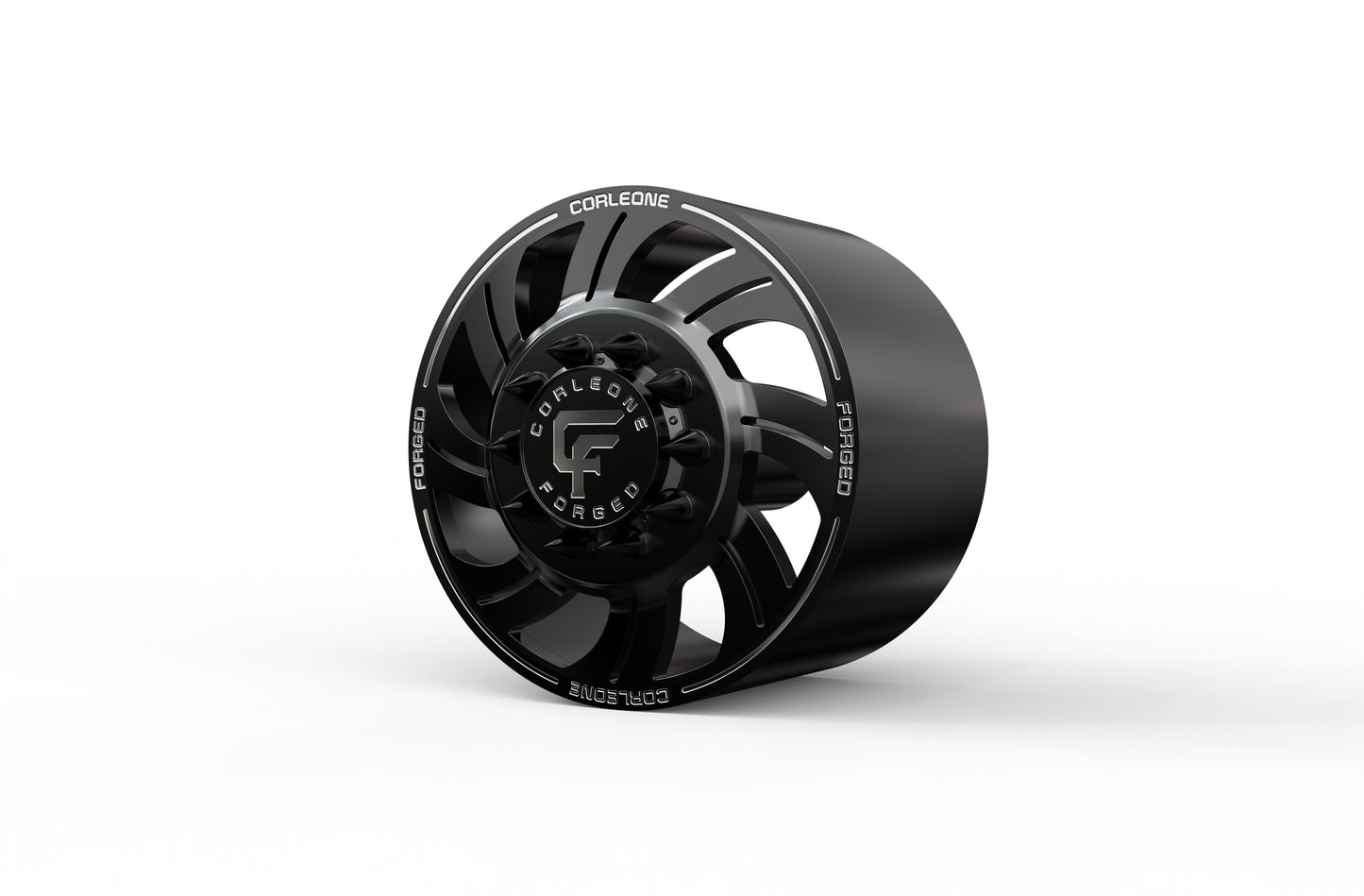 STL FILE Corleone FORGED front capone dually WHEEL 3D MODEL - ARTISTIT