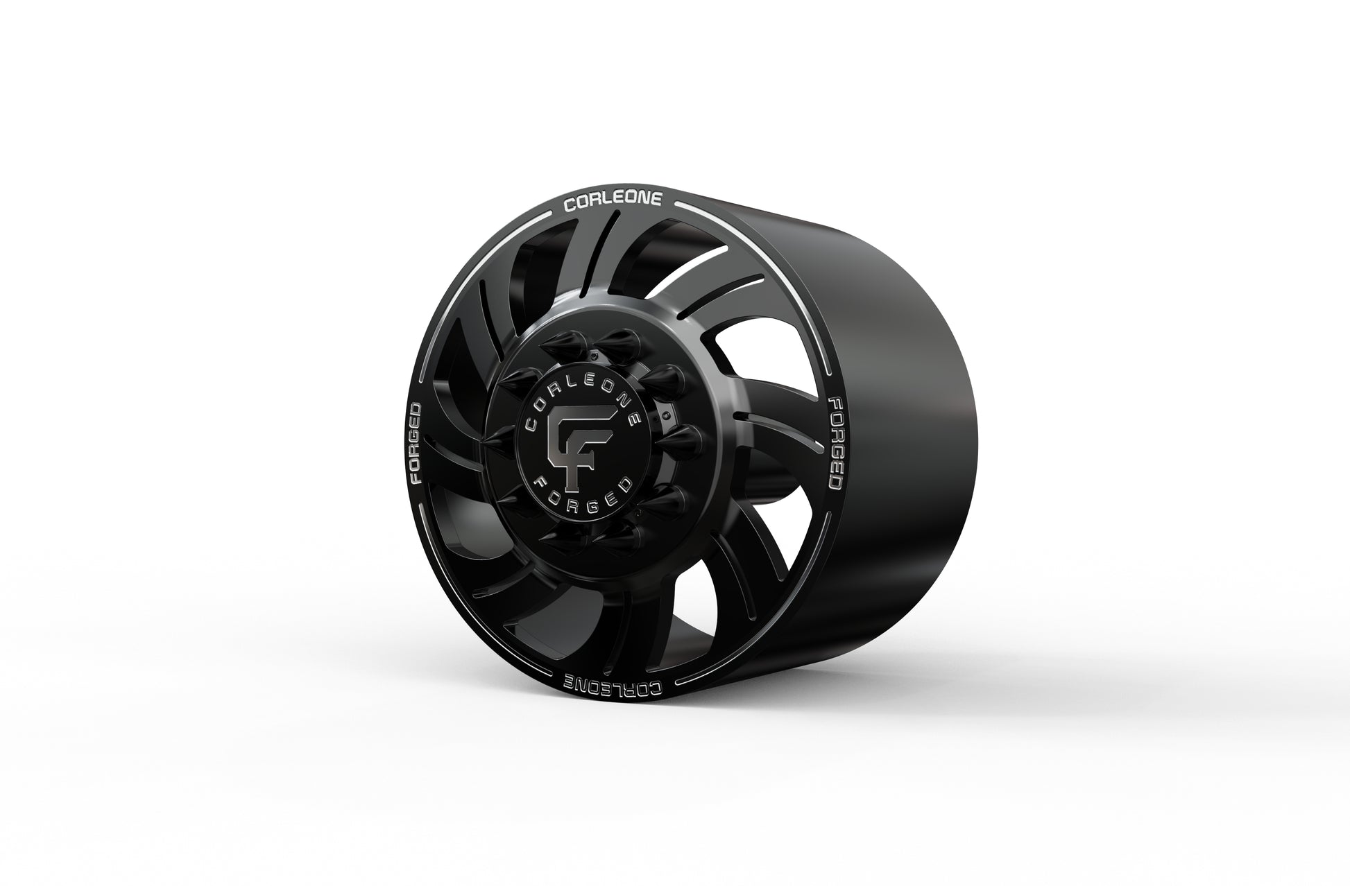 STL FILE Corleone FORGED front capone dually WHEEL 3D MODEL - ARTISTIT