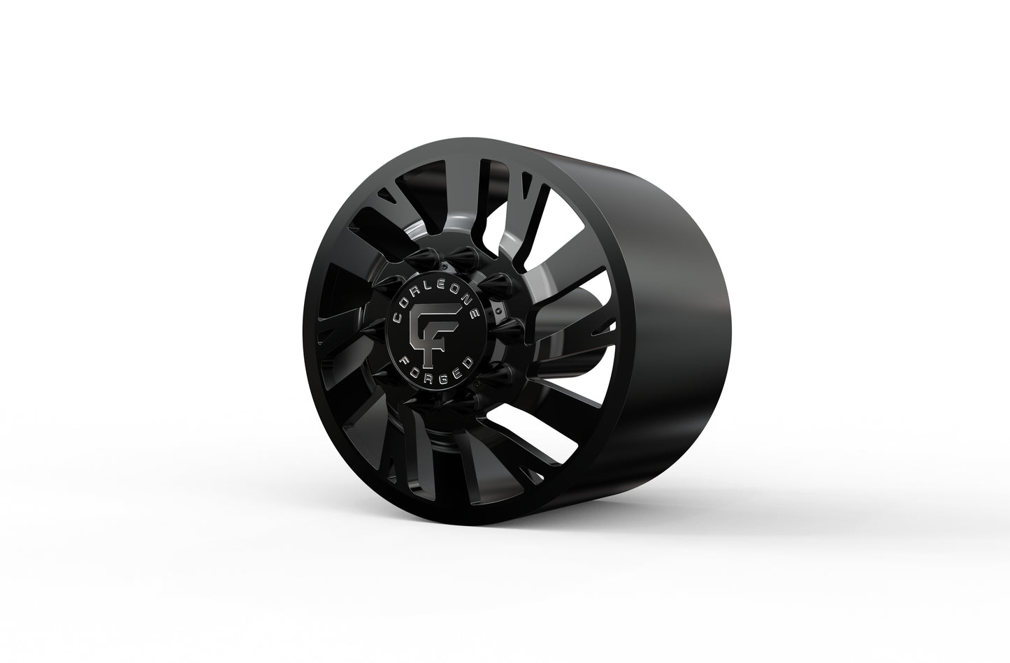 STL FILE Corleone FORGED front corallo dually WHEEL 3D MODEL - ARTISTIT