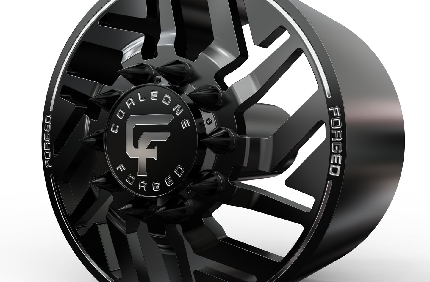 STL FILE Corleone FORGED front dedalo dually WHEEL 3D MODEL - ARTISTIT